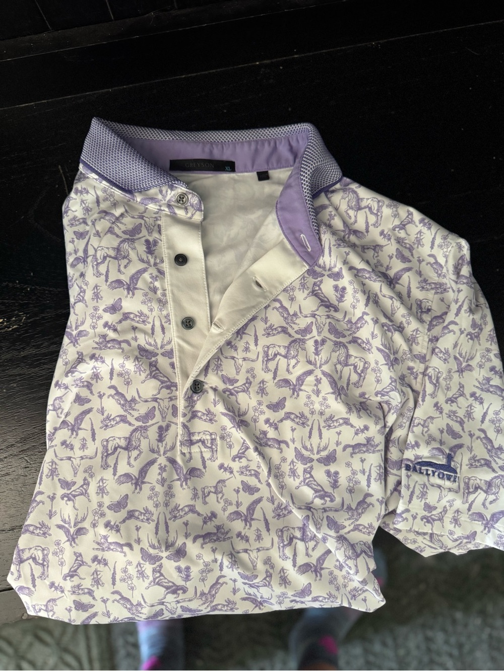 Greyson XL golf POLO animal print